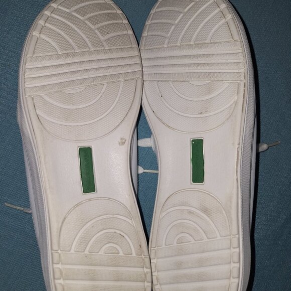 Grasshoppers White Leather Stretch Plus Lace Up Sneaker - Size 9M - Picture 6 of 7